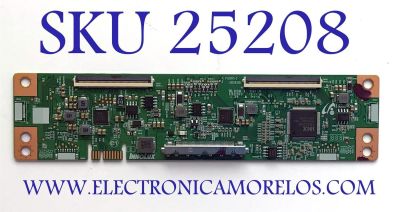 T-CON ORIGINAL PARA TV HISENSE / NUMERO DE PARTE MACDJ4050 / BVLC0CLAH3951044KC0001 / E89382 / PANEL HD580X1U01-L1 / DISPLAY V580DJ4-Q01 REV.C4 / MODELOS 58R6E3 / 58H6500G