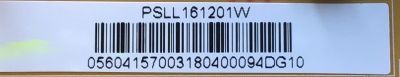 FUENTE PARA TV VIZIO NUMERO DE PARTE 056041570031 / PSLL161201W / SJ1G504805 / 05604157003180400094DG10 / MODELO D55-F2 LWZ2WXKU - Imagen 2