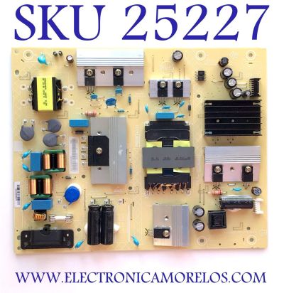 FUENTE DE PODER PARA TV ONN·ROKU TV 4K UHD SMART TV (58) / NUMERO DE PARTE PLTVJJ361XACR / 715GA086-P01-001-003M / JJ361XACR / PANEL TPT580F2-PU1L.Q REV:S01Q / MODELO 100005397