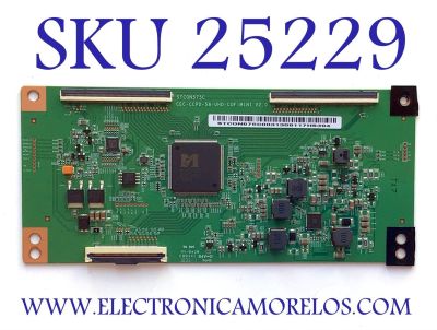 T-CON PARA TV POLAROID / NUMERO DE PARTE STCON575C / CEC-CCPD-58-UHD-COF-MINI V2.0 / CEC-CCPD-58-UHD-C0F / STCON575C00 / CEC-CCPD-58-UHD-C0F-MINI V2.0 / PANEL'S TPT580F2-PU1L.Q REV:S01Q / LK580PU1L02 / MODELOS 100005397 (58) / PTV58174KILLED
