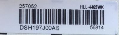  FUENTE PARA TV HISENSE NUMERO DE PARTE 257052 / RSAG7.820.8349/ROH / HLL-4465WK / DSH197J00AS / MODELO 58R6E - Imagen 2