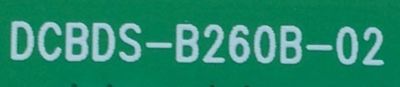T-CON PARA TV RCA NUMERO DE PARTE AE0140787 / DCBDS-B260B-02 / HV430QUB-H10V1.2 / P2017820L599 / PANEL HV430QUB-H10 / MODELO RTU4300 - Imagen 2