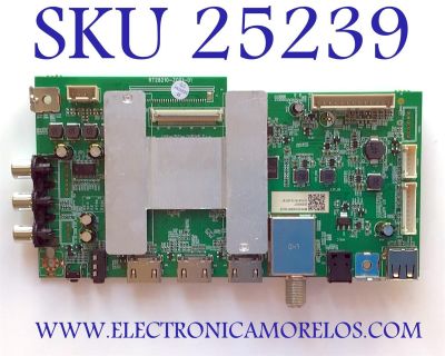 MAIN PARA TV WESTINGHOUSE·ROKU TV HD SMART TV / NUMERO DE PARTE RT28210-ZC01-01 / 2E02740A0 / KB6160A / E503744 / PANEL´S CC430LV1D01 / CC430LV1D / MODELO WR43FX2019 / ((NOTA IMPORTANTE:CHECAR QUE EL PANEL Y MODELO CORRESPONDA CON SU TELEVISION))