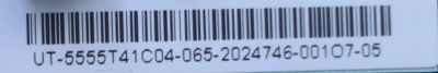 T-CON PARA TV SONY BRAVIA / NUMERO DE PARTE 5555T41C04 / 55T41 C05 / 55T41-C05 / 55.55T41.C04 / 55T41 CO5 / PANEL YDAF055DNU01 / DISPLAY T550QVN07.5 / MODELO XBR-55X950H / XBR55X950H - Imagen 2