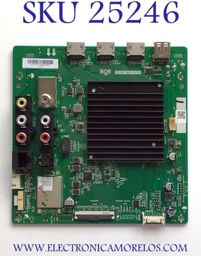 MAIN PARA TV VIZIO 4K UHD HDR SMART TV / NUMERO DE PARTE 60103-00706 / TD.MT5691.U751 / 2605J11B0 / 4300069595 / N20073154 / PANEL BOEI750WQ1 / MODELOS V755-H4 / V755-H4 LBNFB4 / V755-H4 LBNFB4KX / V755-H4 LBNFB4KW