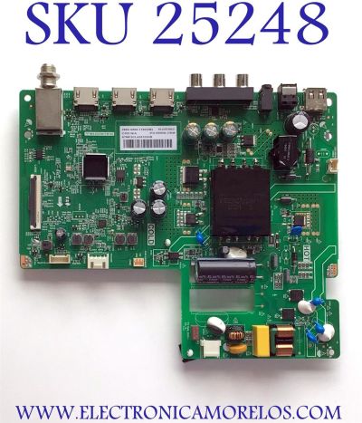 MAIN PARA TV INSIGNIA / NUMERO DE PARTE 0980-0900-1190 / TP.MS3553W.PB762 / H20031006 / 0980-0900-1190(0B) / ST4251B03-2 / 67MF3CL4251030B / MODELO NS-43D510NA21