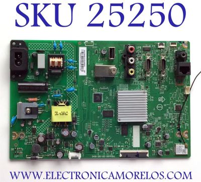 MAIN-FUENTE  PARA TV VIZIO ((SMARTCAST)) FHD / NUMERO DE PARTE XJCB02K017 / 715GA481-C01-001-004G / (X)XJCB02K017010X / PANEL TPT240B2-0LV1D.Q REV:S01L / MODELO D24F-G1