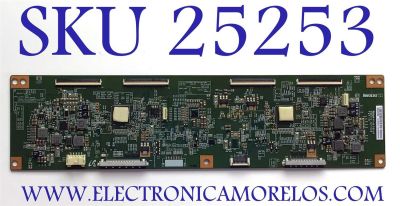 T-CON PARA TV SONY / NUMERO DE PARTE 1-895-818-11 / 3KJDK1S32 / 6JM364VTT35 / PANEL V750DK1-QS3 REV. J2 / MODELOS XBR-75X910C / XBR75X910C