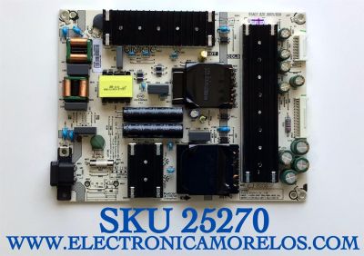 FUENTE DE PODER PARA TV HISENSE / NUMERO DE PARTE 255160 / RSAG7.820.8805/ROH / HLL-4068WD / PANEL HD550V3U51-TDL3\S0\FJ\GM\ROH / MODELO 55R8F