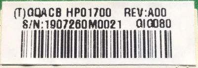 MAIN PARA MONITOR HP / NUMERO DE PARTE GQACBHP017 / 715T2972-2 / 715T2972-2 VER:A / GQACBHP01700 / PÁNEL LM240WU4 (SL)(A3) / MODELO LP2475W - Imagen 2