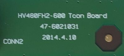 T-CON PARA TV VIOS / NUMERO DE PARTE 44-9771073O / HV480FH2 / 44-97710730B / 47-6021031 / HV480FH2-600 / B088004AA1602-03 / PANEL CN48HC820 / DISPLAY HV480FH2-600 / MODELOS VLEDTV4814 / HG48AD560TJXXZ - Imagen 2