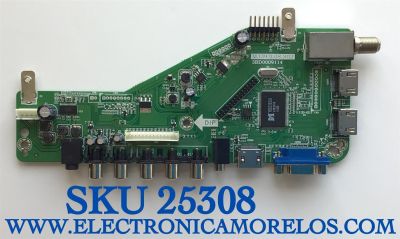 MAIN PARA TV VIOS / NUMERO DE PARTE M3393L08.S108.020 / M3393L08.S02 / 3BD0009114 / AY1450A073518 / PANEL CN48HC820 / DISPLAY HV480FH2-600 / MODELO VLEDTV4814