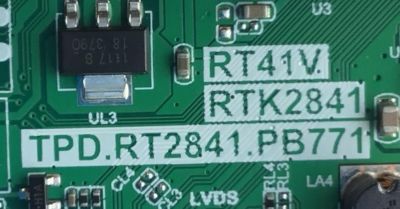 MAIN FUENTE (COMBO) PARA TV TCL / NUMERO DE PARTE 08-RT41V05-MA200WA / TPD.RT2841.PB771 / RT41V / RTK2841 / 02-SHY41VA-CHCA02 / NTL000481A / V8-R41KT01-LF1V180 / T19111305 /   MODELO32a32l / TARJETA ES CHINA Y ES UTILIZADA EN DIFERENTES MARCAS Y MODELOS - Imagen 2