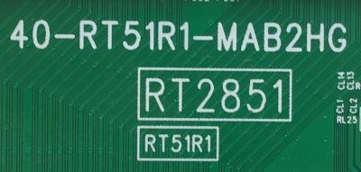 MAIN PARA TV TCL / NUMERO DE PARTE 08-CS55TML-LC401AA / 40-RT51R1-MAB2HG / RT2851 / RT51R1 / 08-RT51R03-MA200AA / 08-RT51R03-MA300AA / NTL000428A / V8-R851T02-LFV184.008440 / 80220436MA0002 / MODELO 55A423 - Imagen 3