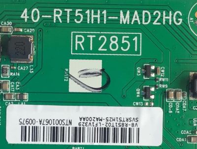 MAIN PARA TV TCL / NUMERO DE PARTE SVSRT51H25-MA200AA / 40-RT51H1-MAD2HG / RT2851 / V8-R851T02-LF1V329 / NTS001067A / ESTA TARJETA ES CHINA Y ES UTILIZADA EN DIFERENTES MARCAS Y MODELOS / ENTRAR A DESCRIPCIÓN DEL PRODUCTO - Imagen 2