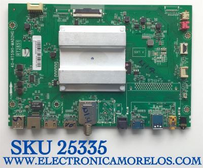 MAIN PARA TV TCL / NUMERO DE PARTE SVSRT51H25-MA200AA / 40-RT51H1-MAD2HG / RT2851 / V8-R851T02-LF1V329 / NTS001067A / ESTA TARJETA ES CHINA Y ES UTILIZADA EN DIFERENTES MARCAS Y MODELOS / ENTRAR A DESCRIPCIÓN DEL PRODUCTO