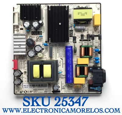 FUENTE DE PODER PARA TV JVC / NUMERO DE PARTE 81-PBE060-H04C / SHG6004C-101H / DLBB513 / SHG6004C-101HA / 20180919 / CQC14134104969 / E56334 / DISPLAY ST5461D07-7 VER.2.1 MODELOS 55EVLS4 / SI55UR / 55R82 / HKP55UHD89