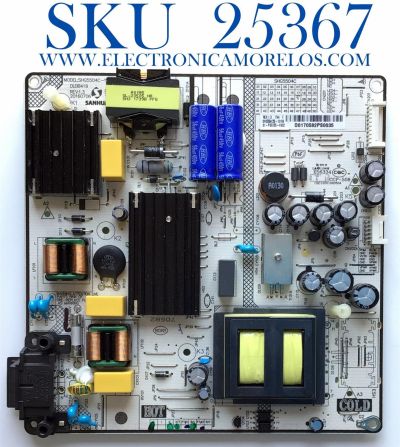 FUENTE DE PODER PARA TV HITACHI / NUMERO DE PARTE 81-PBE055-H902 / SHG5504C-101H / CCP-508 / CQC12001080504 / SHG5504C52-101HB / D0170582PS / ESTA TARJETA ES CHINA Y ES UTILIZADA EN DIFERENTES MARCAS Y MODELOS / ENTRAR A DESCRIPCIÓN DEL PRODUCTO 
