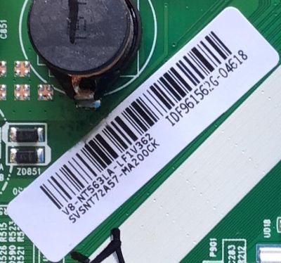 MAIN FUENTE (COMBO) PARA TV PIONEER / NUMERO DE PARTE SVSNT72A57-MA200CK / 40-3NT63M-MAB2HG / V8-NT563LA-LF1V362 / IDF961562G / 20190117 /  Mod Ple-32s10hd / ES TARJETA CHINA Y ES UTILIZADA EN DIFERENTES MARCAS Y MODELOS  - Imagen 3