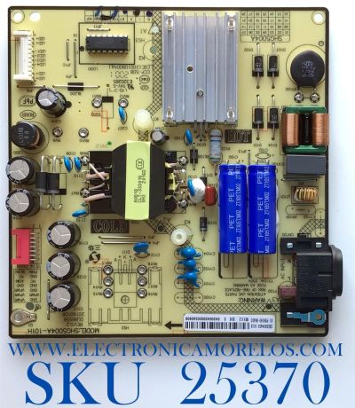 FUENTE DE PODER PARA TV DAEWOO / NUMERO DE PARTE 81-PBE050-H4A03 / SHG5004A-101H / SHG5004A03-101H / SHG5004A / DLBB556 / CQC1200108D094 / DISPLAY HV430QUB-H10 / MODELO U43A8500TN