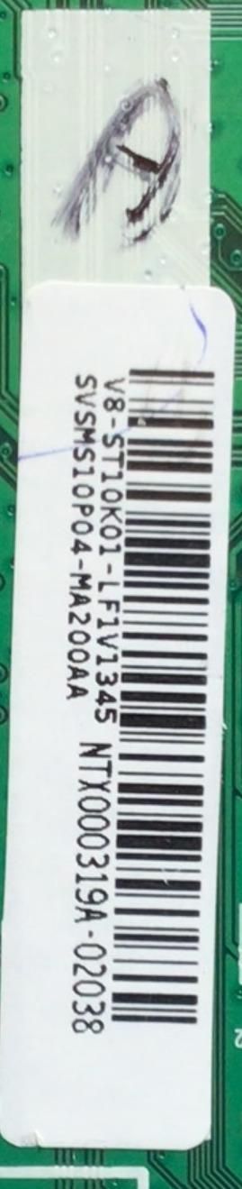 MAIN PARA TV TCL / NUMERO DE PARTE SVSMS10P04-MA200AA / 40-MST10P-MAD4HG / V8-ST10K01-LF1V1345 / 4H07804PNB01B3 / E248779 / MST10P / NTX000319A / PANEL LVU750NDBL CD9W04 V2 / MODELO 75S425 - Imagen 2