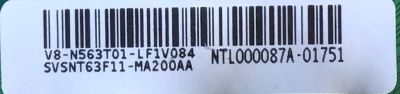 MAIN FUENTE PARA TV TCL / SVSNT63F11-MA200AA / TPD.NT72563.PB772 / NT63EP / V8-N563T01-LF1V084  / NTL000087A-01751/ ES TARJETA CHINA Y ES UTILIZADA EN DIFERENTES MARCAS Y MODELOS / ENTRAR A DESCRIPCIÓN DEL PRODUCTO  - Imagen 2