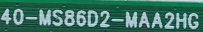 MAIN PARA SMART TV TCL 4K UHD / NUMERO DE PARTE 08-CS49TML-LC258AA / 40-MS86D2-MAA2HG / MS6586 / MS86 / 08-MS86F01-MA200AA / 08-MS86F01-MA300AA / V8-S586T04-LF1V050 / NTL000213A / MODELO 49S412 - Imagen 3