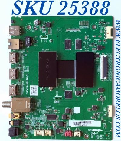 MAIN PARA TV PHILIPS·ROKU 4K UHD HDR SMART TV (3840x2160p) / NUMERO DE PARTE T8-1MST120-MA200AA / 40-MST10B-MAA2HG / DMD8004184 / 10486753MA / DISPLAY CV500U1-T01 / MODELO 50PFL4864/F7