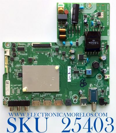 MAIN FUENTE (COMBO) PARA TV HISENSE·ROKU TV HD SMART TV / NUMERO DE PARTE 255073 / RSAG7.820.9375/ROH / 32E5602EUR(0001) / 32E5602EUR / 255071 / 255073B / 255071B / PANEL JHD315V1H01-TXL1\S0\GM\ROH / DISPLAY V320BJ8-Q01 / MODELO 32H4030F1