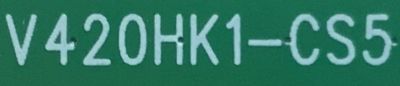 T-CON PARA TV ELEMENT NUMERO DE PARTE V420HK1-CS5 / V420HK1-CS5 / EAHB48CAT347U05D600001 / PANEL V500HK1-LS6 REV.C7 / MODELO ELEFW504  - Imagen 3