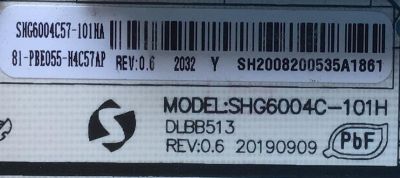 FUENTE PARA TV JVC NUMERO DE PARTE 81-PBE055-H4C57AP / SHG6004C-101H / SHG6004C57-101HA / SH2008200535A1861  - Imagen 2