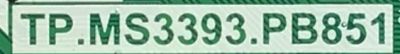 MAIN FUENTE PARA TV WESTINGHOUSE / NUMERO DE PARTE 34014063 / TP.MS3393.PB851 / H15071271 / MODELO DWM40F1Y1-C - Imagen 2