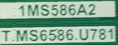 MAIN PARA TV PIONEER / NUMERO DE PARTE SVS586TA05-MA200CK / V8-MS586NA-LF1V071 / T.MS6586.U781 / 1MS586A2 / ESTA TARJETA ES CHINA Y ES UTILIZADA EN DIFERENTES MARCAS Y MODELOS / ENTRAR A DESCRIPCIÓN DEL PRODUCTO  - Imagen 2