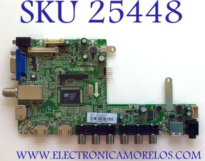 MAIN PARA TV WESTINGHOUSE / NUMERO DE PARTE 33H0349 / CV3393BH-CPW / 1.80.61.00304 / RX-130325-1 / CVB42001 / 33H0349 V.1 / D390D3-HJ39-COX / MODELOS DW39F1Y1 / DW39F1Y1-A 