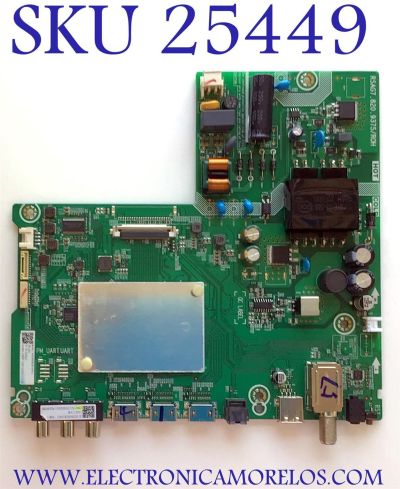 MAIN FUENTE PARA TV HISENSE / NUMERO DE PARTE 278997 / RSAG7.820.9375/ROH / 40E5600EUR / G2024J1 / G2024J101334N / 1322 / PANEL JHD396V1F02-TXL1 / MODELO 40H4030F1