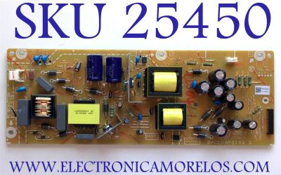 FUENTE DE PODER PARA TV PHILIPS / NUMERO DE PARTE AC1U0022 / BACLUAF0102 2 / BACLUAF01022 / MODELO 50PFL5604/F7 / 50PFL5604/F7 A