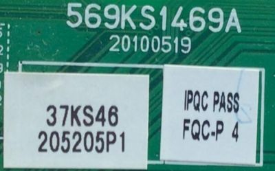 MAIN PARA TV DINEX / NUMERO DE PARTE 6KS01901A0 / 569KS1469A / 20100519 / PANEL V370B1-L03 / MODELO DX-37L130A11 - Imagen 3