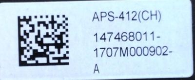 FUENTE DE PODER PARA TV SONY / NUMERO DE PARTE 147468011 / 1-982-093-11 / 4-690-634-01 / APS-412 / PANEL YD7S650DTD01 / MODELO XBR-65X930E / XBR65X930E - Imagen 2
