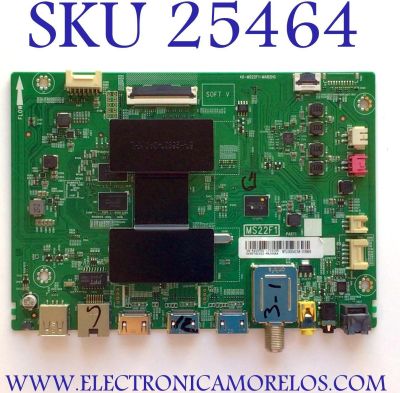 MAIN PARA TV TCL  / SVSRT41V12-MA200AA / 40-MS22F1-MAB2HG / MS22F1 / V8-R41KT01-LF1V155 / NTL000415A-03969 / ESTA TARJETA ES CHINA Y ES UTILIZADA EN DIFERENTES MARCAS Y MODELOS / ENTRAR A DESCRIPCIÓN DEL PRODUCTO 