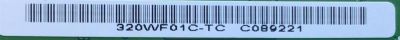 T-CON PARA TV SAMSUNG / NUMERO DE PARTE BN94-02129B / BN41-01073A / 320WF01C-TC / C089221 / PANEL T320HA01-CC / MODELO LN32A330J1NXZA  - Imagen 2