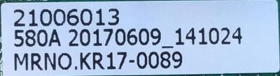 MAIN FUENTE (COMBO) PARA TV ELEMENT / NUMERO DE PARTE 21006013 / TP.MS3553.PB801 / W17060560 / V400HJ6-PE1 / 20170609_141024 / PANEL MD4012YTIF / MODELO ELFW4017BF - Imagen 2