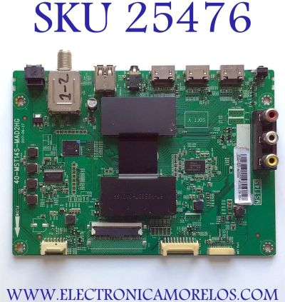 MAIN PARA TV TCL / NUMERO DE PARTE SVSMST1407-MA200AA / 40-MST14S-MAD2HG / V8-ST14K01-LF1V7270