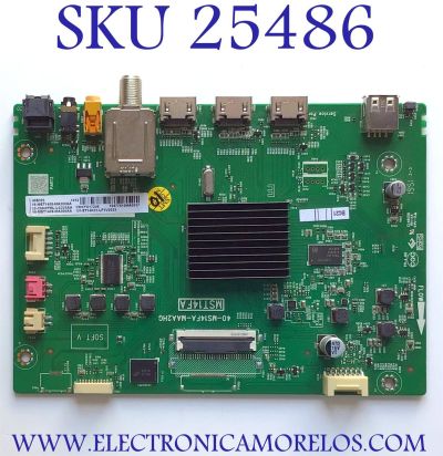 MAIN PARA TV TCL / NUMERO DE PARTE 08-CM40TML-LC225AA / 40-MS14FA-MAA2HG / MST14FA / 08-MST1408-MA200AA / 08-MST1408-MA300AA / V8-ST14K01-LF1V2033 / CMXTC17206 / MODELO 40S325