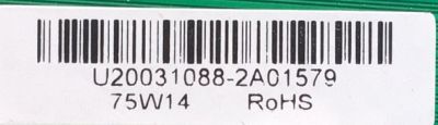 MAIN FUENTE (COMBO) PARA TV WESTINGHOUSE·ROKU TV SMART TV / NUMERO DE PARTE TPD.MS1603.PB751 / CH_XC9C_A / 515Y16031M12 / 2010051462 / 536D43006LF13 / LP2E09469A0 / PANEL'S C430Y19-5C / LC430DUY-SHA1 / MODELO WR43FX2019 - Imagen 2