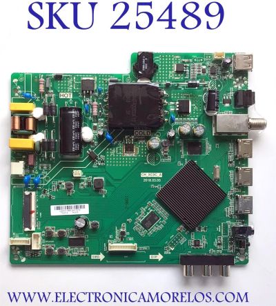 MAIN FUENTE (COMBO) PARA TV WESTINGHOUSE·ROKU TV SMART TV / NUMERO DE PARTE TPD.MS1603.PB751 / CH_XC9C_A / 515Y16031M12 / 2010051462 / 536D43006LF13 / LP2E09469A0 / PANEL'S C430Y19-5C / LC430DUY-SHA1 / MODELO WR43FX2019