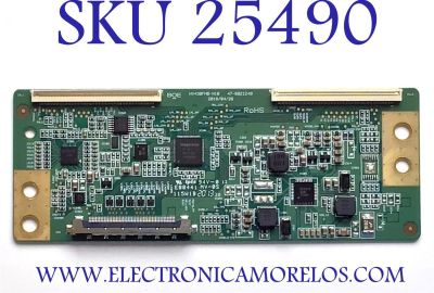 T-CON PARA TV VIZIO / NUMERO DE PARTE 44-9771588O / 47-6021249 / HVN430FHB-N10 / HT4B0925870 / PANEL BOEI430WU1 / MODELOS D43FX-F4 LBFVNXW / D43FX-F4  / D43FX-F4 LBVAVNNW / LBFVNSW / LBVFVNTW / LBVFVNQW