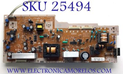 FUENTE DE PODER PARA TV SHARP / NUMERO DE PARTE CEJ476A / DS-1107A / A613024015786PW / 25033/0339 / W025033 M53K-02AM LOT 2300 LINE F1-2 / MODELO LC-32DV27UT