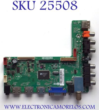 MAIN PARA TV PIXEL / NUMERO DE PARTE B14080563 / T.MS3393.81 / P0140800920-T1408-69 / PANEL'S CX500DLEDM / V500HJ1-PE6 / MODELO LE-5029