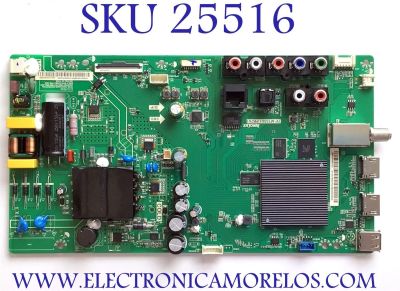 MAIN FUENTE PARA TV VIZIO NUMERO DE PARTE 6M03M0004V00R / TP.MT5581.PB761 / 6M03A0004L00J / PANEL V400HJ9-D03 / MODELO D40F-G9 LINIXTLW