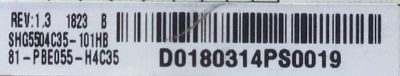 FUENTE DE PODER PARA TV HITACHI / NUMERO DE PARTE 81-PBE055-H4C35 / SHG5504C-101H / DLBB419  REV:1.3 / SHG5504C35-101HB / ESTA TARJETA ES CHINA Y ES UTILIZADA EN DIFERENTES MARCAS Y MODELOS / ENTRAR A DESCRIPCIÓN DEL PRODUCTO - Imagen 3